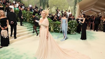 Pamela Anderson stepped out in makeup at the Met Gala. Here's why it's a big deal.