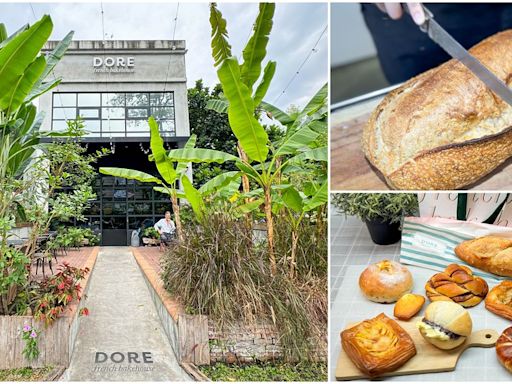 台中七期早午餐～市區裡綠意盎然的美麗建築，歐式麵包真材實料選擇多！