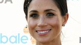 Meghan Markle Wore a Sleek Halter Dress With a Chest Cutout