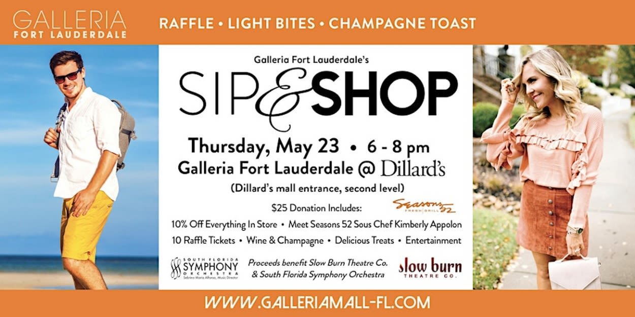 Discover Dillard's Summer Fashion Trends And Support The Arts At Galleria Fort Lauderdale's SIP & SHOP Event