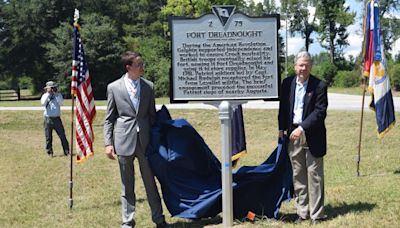 Patriot pride: New historical marker commemorates American Revolution skirmish