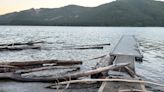 Boating on Detroit Lake deemed 'dangerous' due to an excess amount of logs