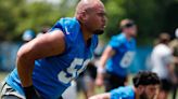 Dan Campbell on Lions rookie OL Giovanni Manu: 'He is swimming'