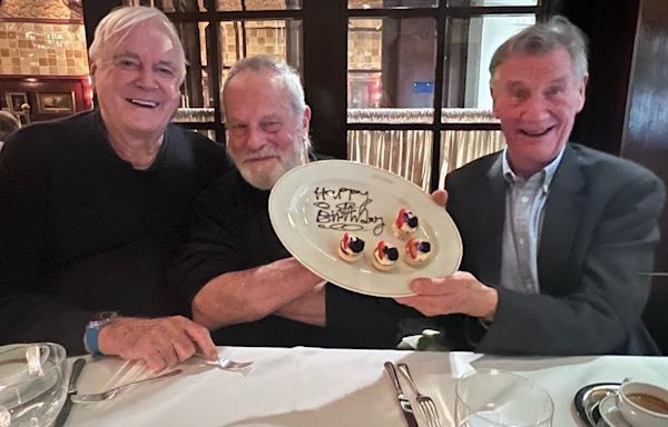 Monty Python stars reunite for Sir Michael Palin’s birthday – with one notable absence