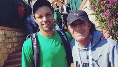 El día que Horacio Zeballos recibió la bendición de Guillermo Vilas