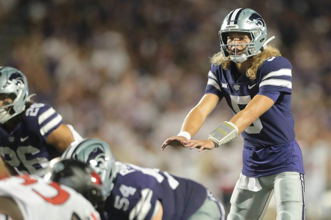 ‘We’ve looked really explosive’: K-State offense evolving with Avery Johnson at QB