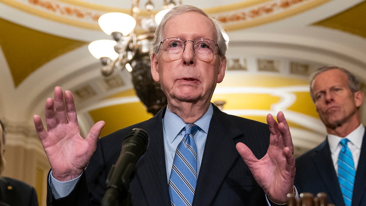 McConnell opposes bill to ban use of deceptive AI to influence elections