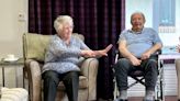 Pentland View Care Home residents keeping fit