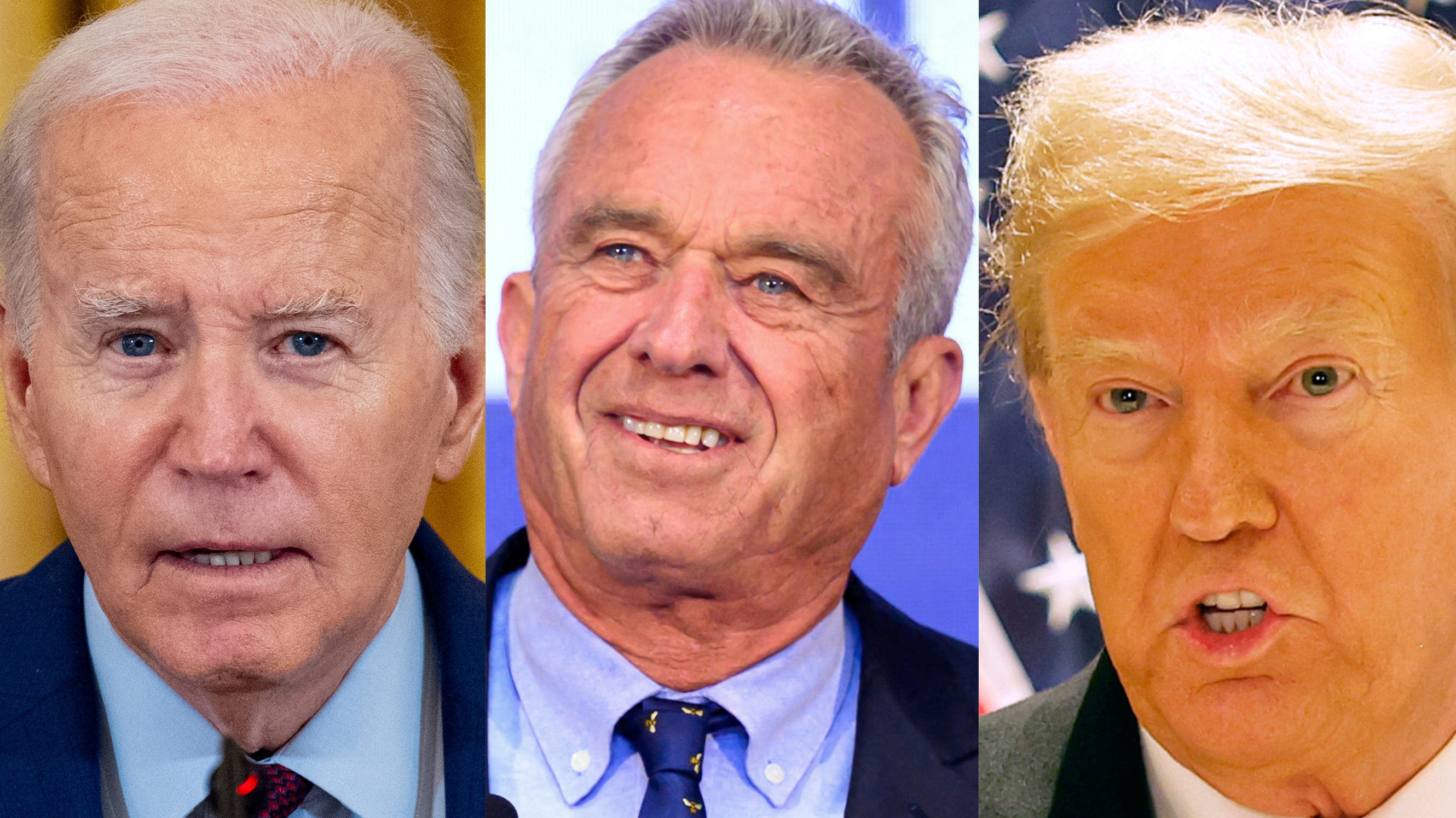 A look at Joe Biden, Donald Trump and Robert F. Kennedy's top campaign donors