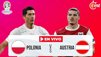 Polonia vs Austria EN VIVO. Juego HOY Eurocopa 2024