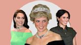 Every Time Meghan Markle & Kate Middleton Have Worn Princess Diana’s Jewelry Over the Years