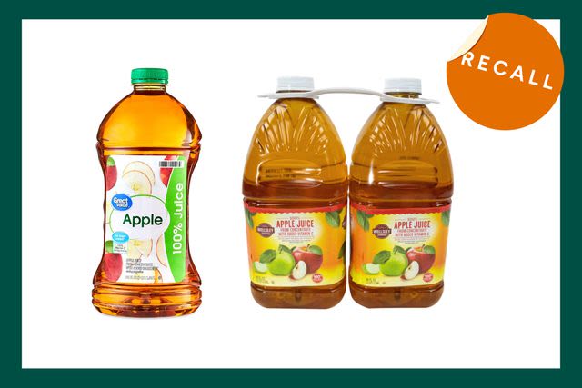 Apple Juice Sold at Walmart, Aldi, and BJ's Recalled Over Arsenic Concerns