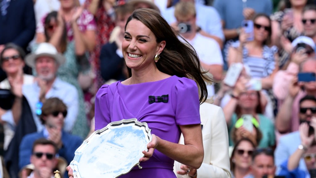 Princess of Wales Kate Middleton gets standing ovation at Wimbledon rare appearance