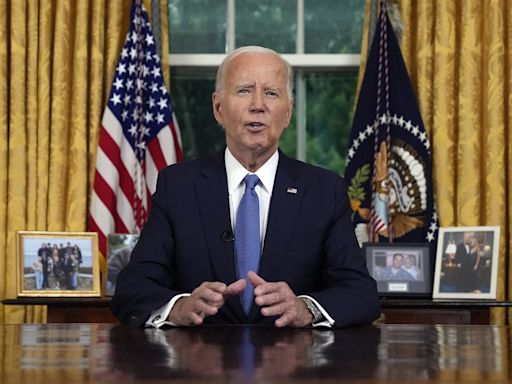 Mensaje de Joe Biden a EE.UU.: dijo que renunció a su candidatura por “la defensa de la democracia”