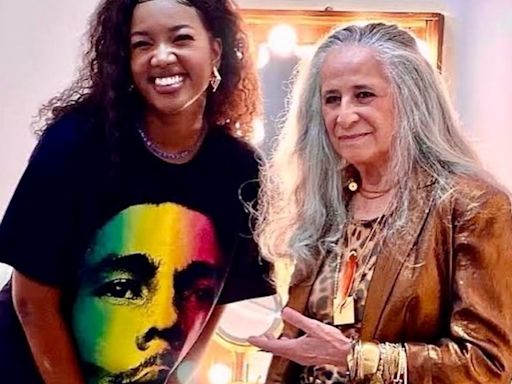 Depois do anúncio de término de Iza com Yuri Lima, Maria Bethânia posta foto com a cantora: 'Viva sua força e sua beleza'