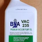 美國BVA VAC 235 抽真空油 抽真空泵浦用油 真空泵油 946ML 美國製造-【便利網】