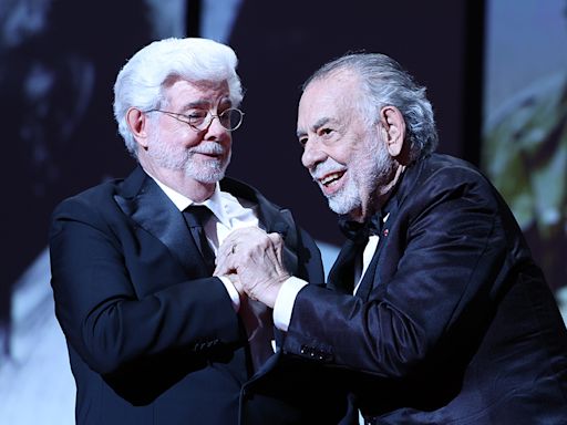 Francis Ford Coppola Presents George Lucas With Honorary Palme d’Or as the Iconic Directors Reflect on an ‘Association...