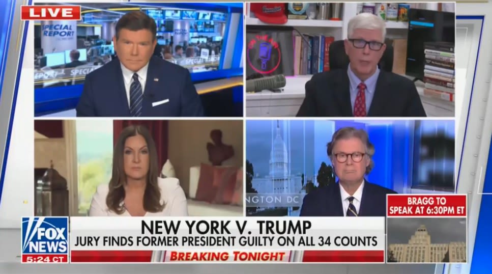 Fox News Panelists Insist Guilty Verdict Helps Trump’s Campaign: ‘A Huge Uptick in Turnout’