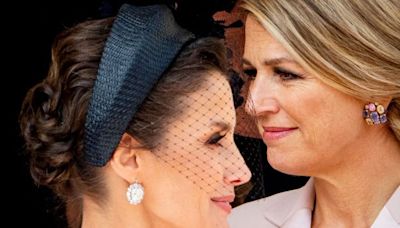 Letizia se reencuentran con Máxima de los Países Bajos