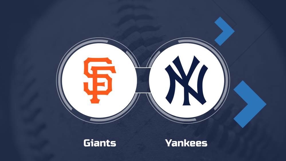Giants vs. Yankees Series Viewing Options - May 31 - June 2