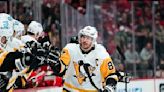 Penguins keep playoff hopes alive, 5-1; Crosby hits 1,500