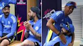 Rahul Dravid lifted by Ravindra Jadeja inside dressing room, Virat Kohli in disbelief, Axar Patel's eyes left wide open