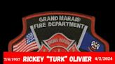 Fire departments express condolences for Grand Marais Fire Chief Rickey Olivier