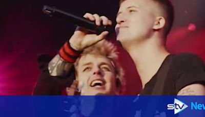 'Dream come true' Green Day superfan gobsmacked to be invited on stage for duet