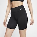 【AND.】NIKE BIKE SHORTS 黑色 刺繡小勾 緊身褲 運動 內搭褲 單車褲 女款 CZ8527-010