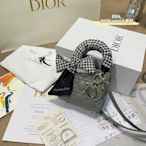 【二手包包】mini小戴妃 Dior  新品限定 Angelababy秀智同款 無人不知無人不曉的戴妃，超 NO323254