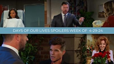 Days of Our Lives Spoilers for the Week of 4-29-24: EJ Promises One Hell of a Confrontation After Sloan's Plans Unravel!