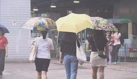 黃色暴雨警告生效 大埔、北區及荃灣最大雨