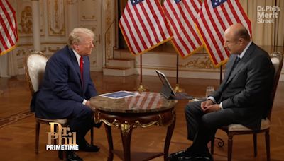 ‘Sometimes revenge can be justified’: Trump issues chilling threat in Dr Phil interview