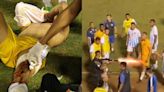 Horror en el fútbol de Brasil: Un policía le disparó a quemarropa a un jugador