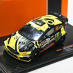 【特價】1:43 IXO Ford Fiesta RS WRC No.46 Rossi Rally Monza 2017