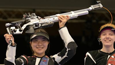 Teenage South Korea shooter Ban Hyojin takes Olympic gold by .1 of a point in dramatic shoot-off