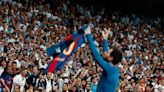 Video: Lionel Messi’s iconic celebration recreated at Santiago Bernabeu