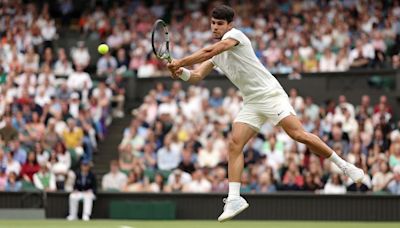 Carlos Alcaraz survives five-set thriller against Frances Tiafoe to advance to Wimbledon fourth round