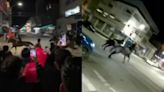 Hasta con público presente: Repudio ante insólita carrera ilegal de caballos en el centro de Punta Arenas