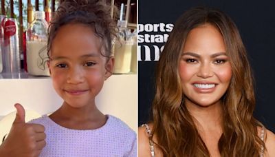 Chrissy Teigen's Daughter Luna Adorably Reviews All the Food at Mom's Cravings Event – and Gives Everything a 'Thumbs Up'