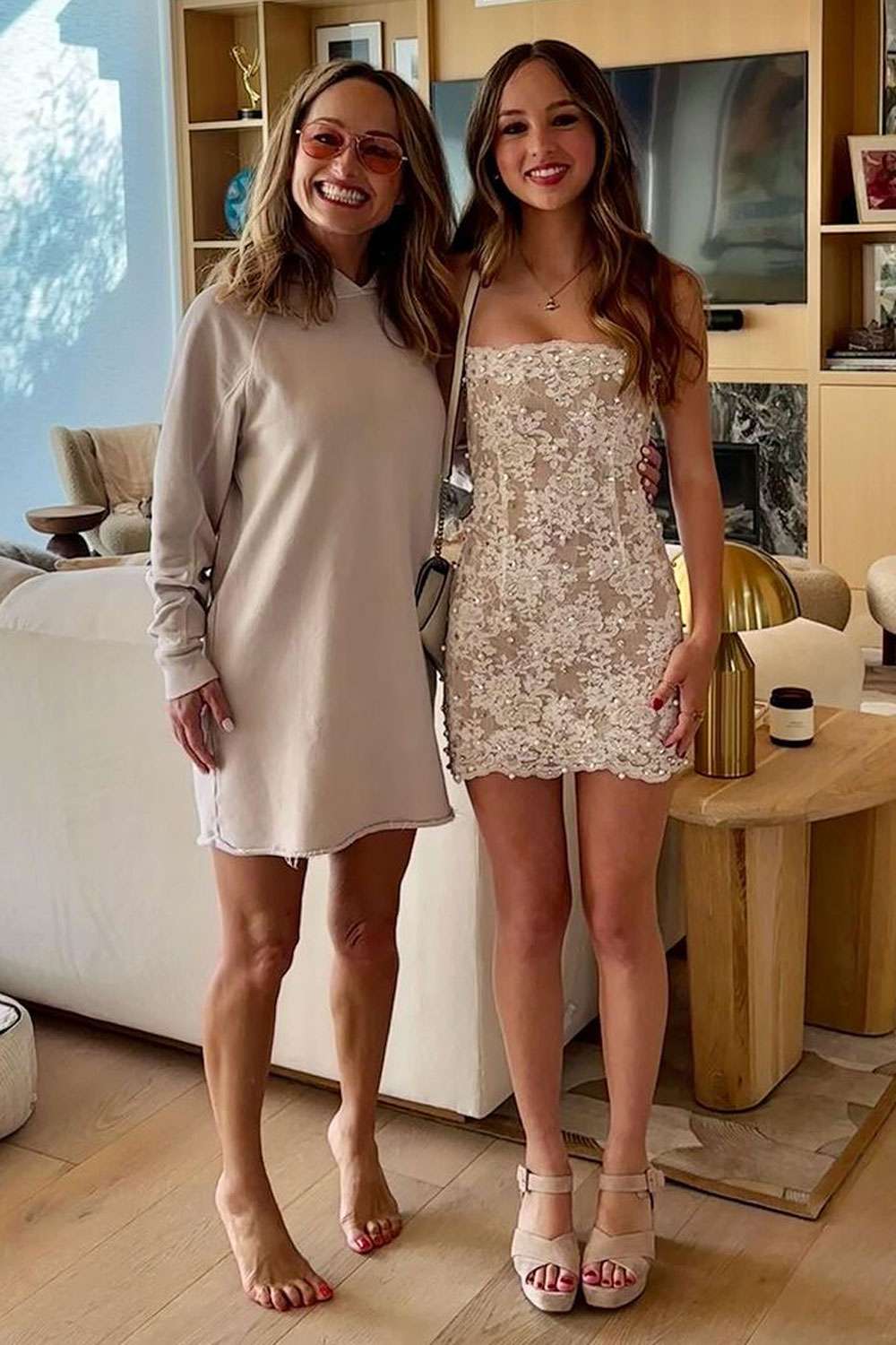 Giada De Laurentiis Sends Daughter Jade Off to Prom — and Has to Stand on Her Tiptoes to Match Up to Her!