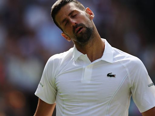 Djokovic muestra los primeros síntomas de debilidad