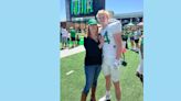 Ree Drummond cheers on son Bryce for 1st college football game