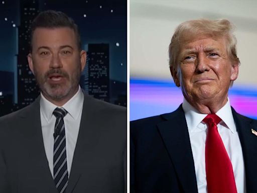 'Live's Jimmy Kimmel says Trump's behavior after the debate has been embarrassing: "He doesn't have the temperament to run a Dairy Queen, never mind the country"