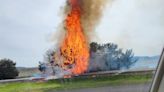 I-90 brush fire not a fluke, fire officials say early spring fires are common