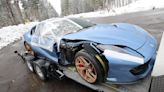 YouTuber Buys Michael B. Jordan's Crashed Ferrari 812 Superfast