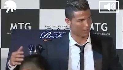 Ronaldo had entire room applaud him for heartwarming reaction to Japanese fan