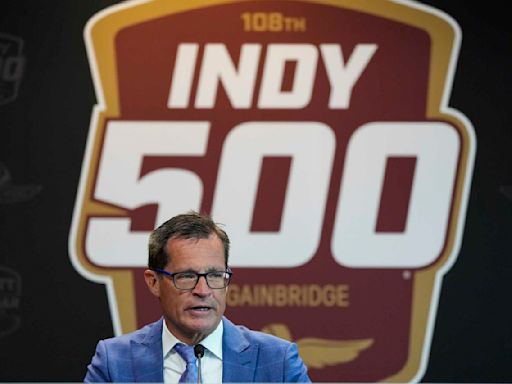 Indianapolis 500 delayed as strong storm forces fans to evacuate Indianapolis Motor Speedway