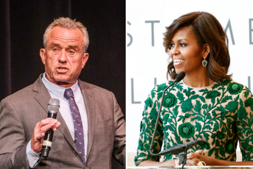 Michelle Obama Smokes Robert Kennedy Jr. In Presidential Race Match-Up