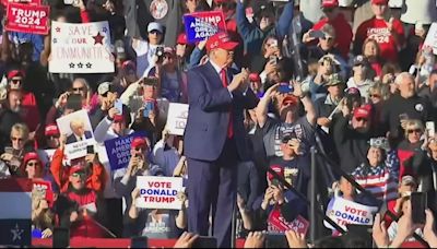 Nearly 100,000 people pack Wildwood beach for Donald Trump rally